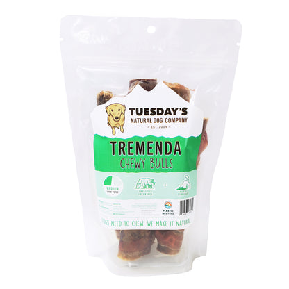 6" Tremenda Chewy Bull - 4 Pack- EACH