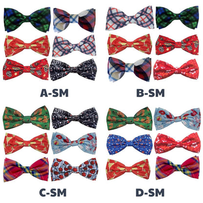 6pk Assorted Bow Tie Bundles