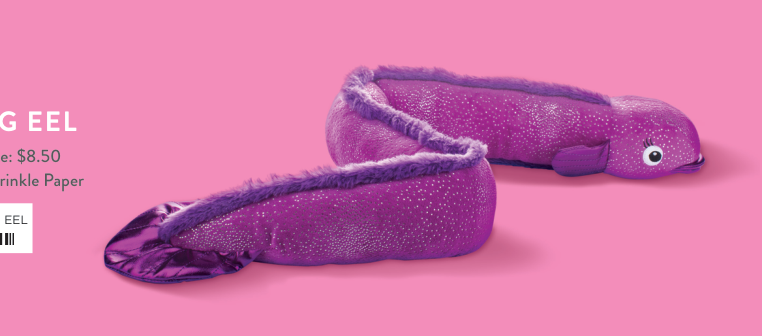 KIND OF A BIG EEL LARGE DOG TOY Case of 4
