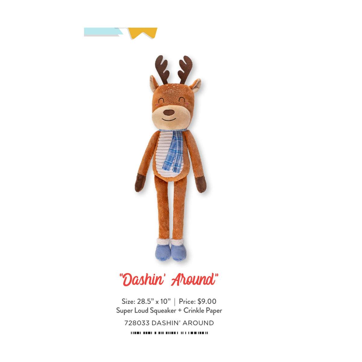 DASHIN’ AROUND-packs of 4