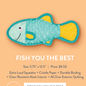 FISH YOU THE BEST DURABLE DOG TOY Case of 4
