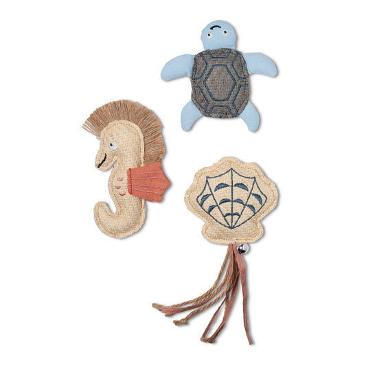 VTMN SE BDS ERTH FDLY CAT TOY SET 3 Case of 4