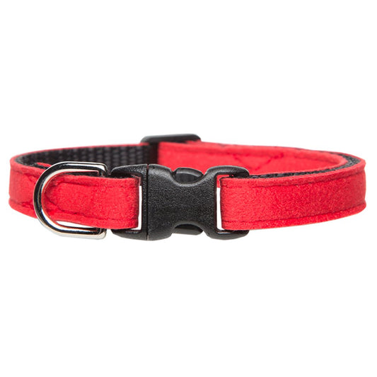 The Luxe - Red Ultrasuede® - Collar