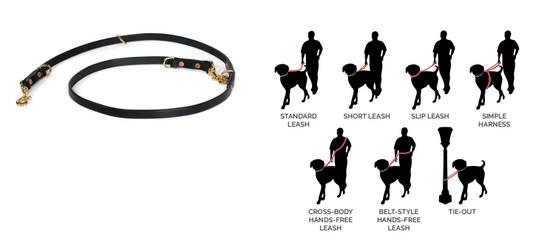MULTI-FUNCTION LEASHES - LEATHER