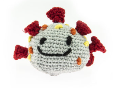 Oomaloo Pet Toy - Amigurumi Corona