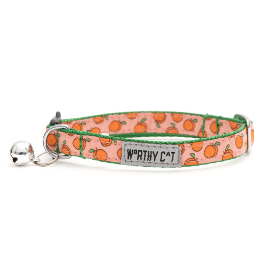 Peachy Keen Cat Collar