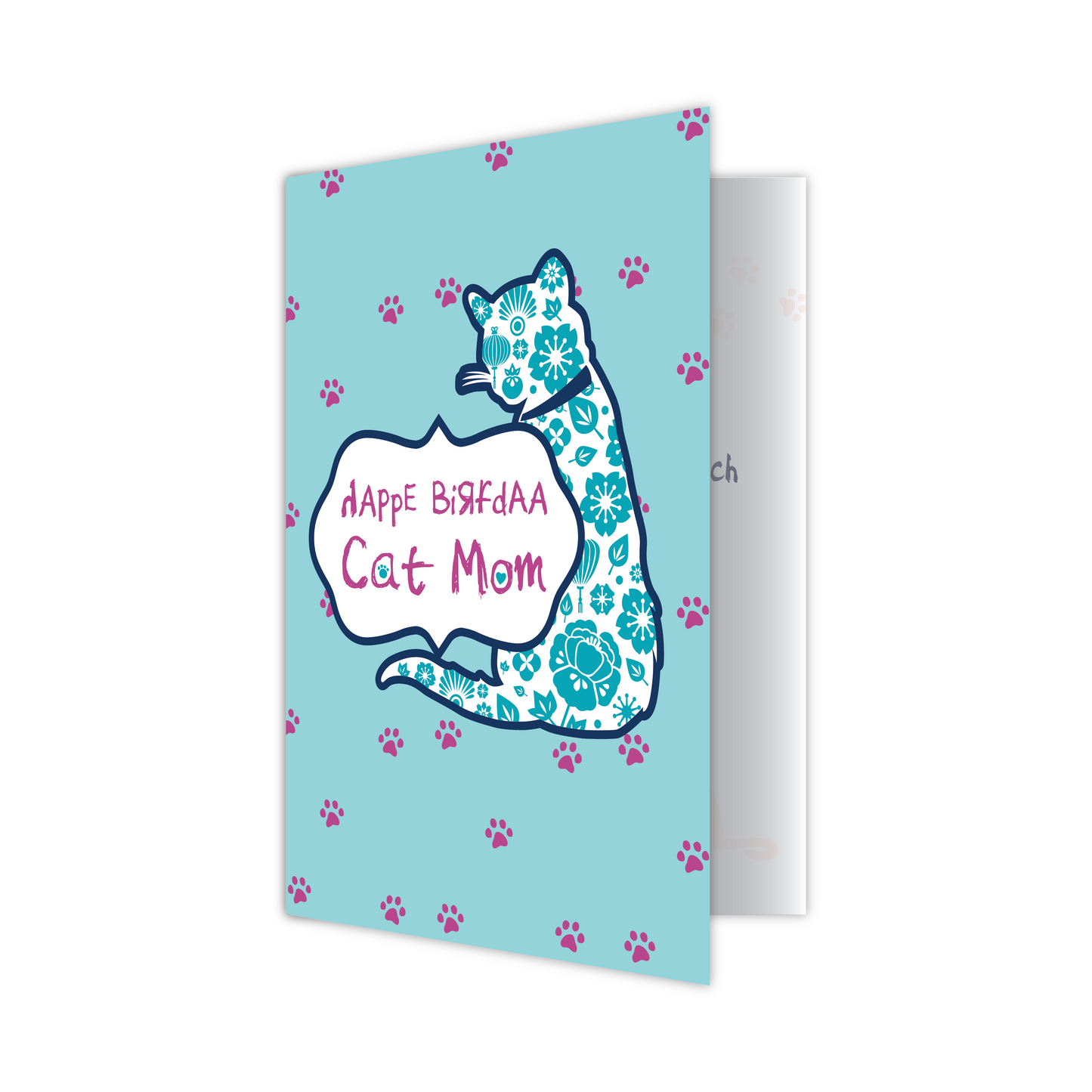 Cat Birthday Cards (Pack of 6)
