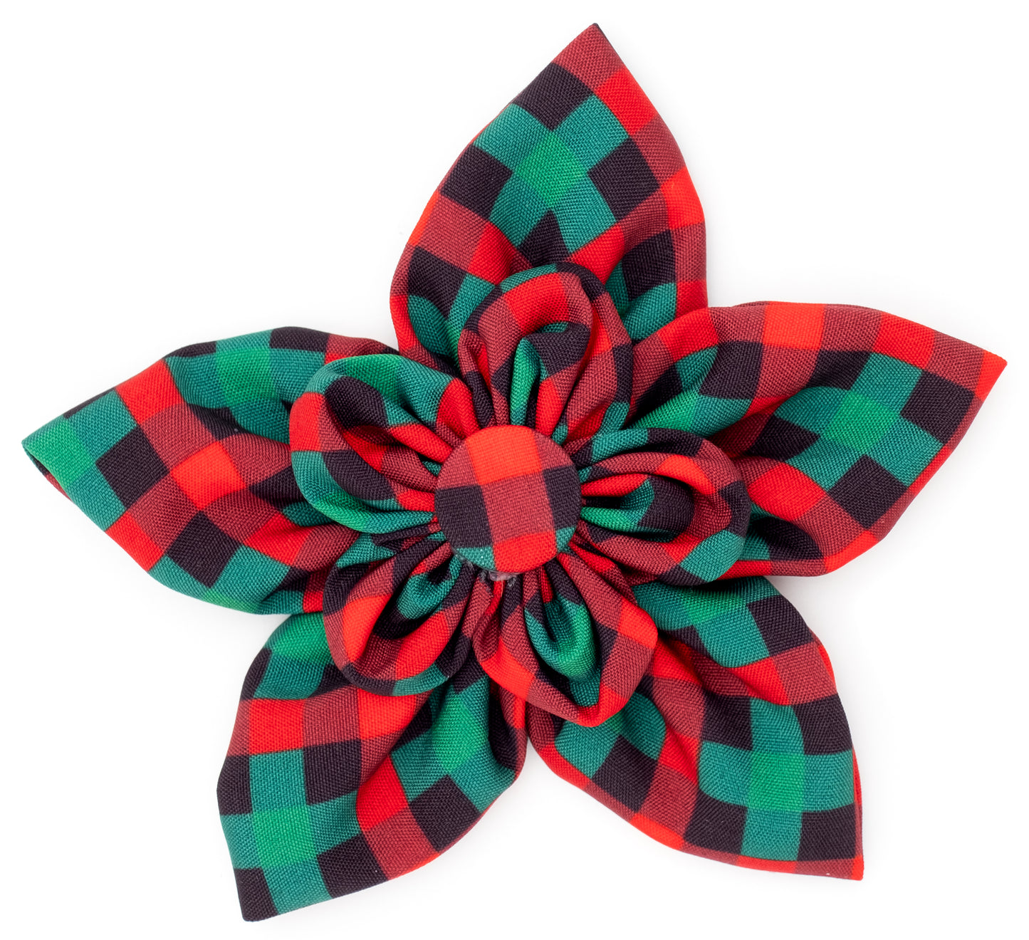 Holiday Check Flower