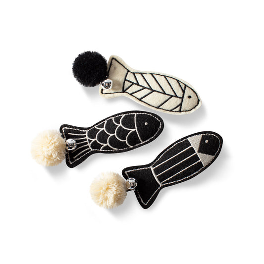 OFF THE SCALES CAT TOY MNI SET OF 3 Case of 4