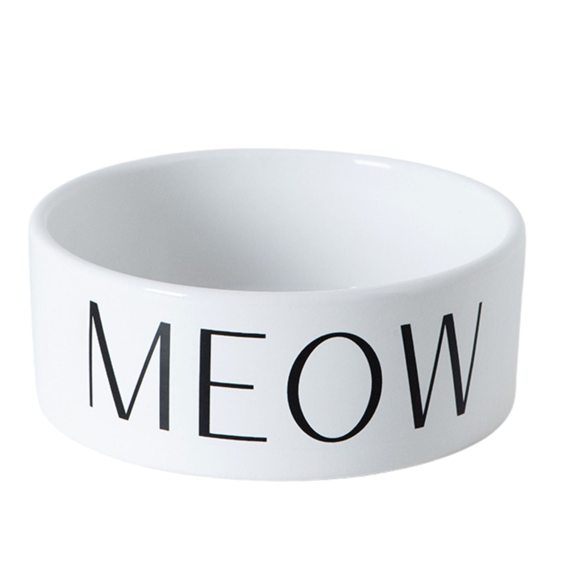 Scipt Meow Cat Bowl - Park Life Designs