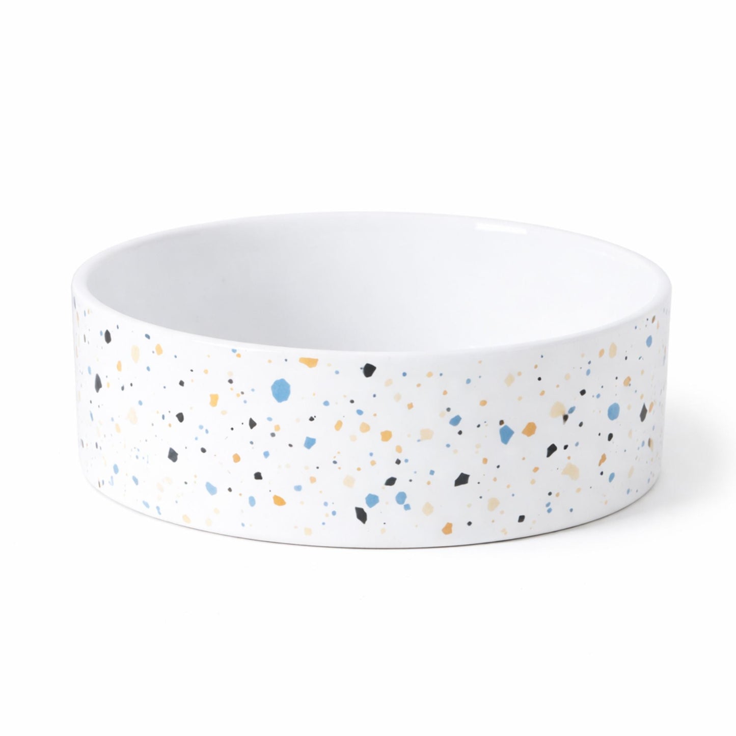 Terazzo Ceramic Large Dog Bowl - Park Life Designs