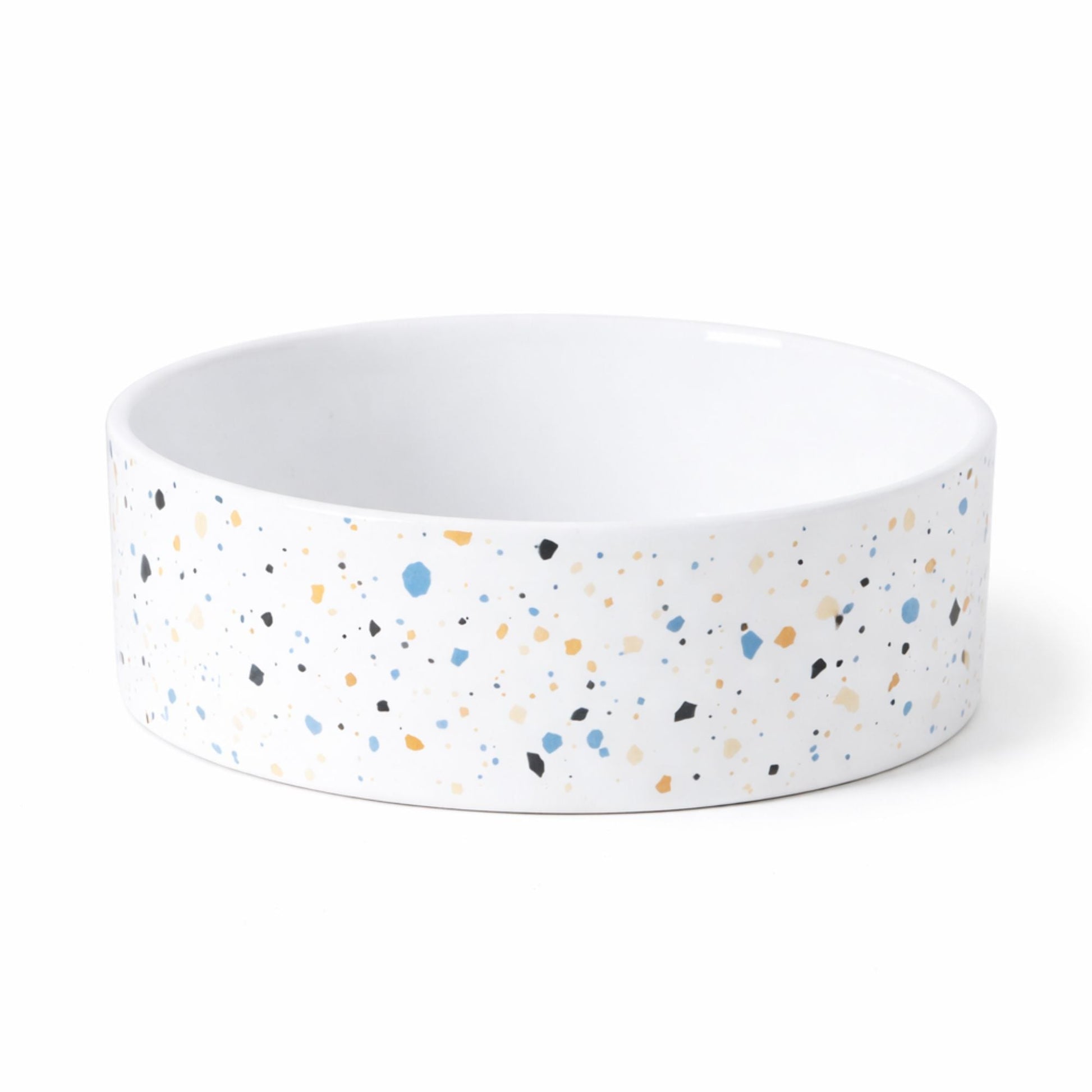 Terazzo Ceramic Large Dog Bowl - Park Life Designs