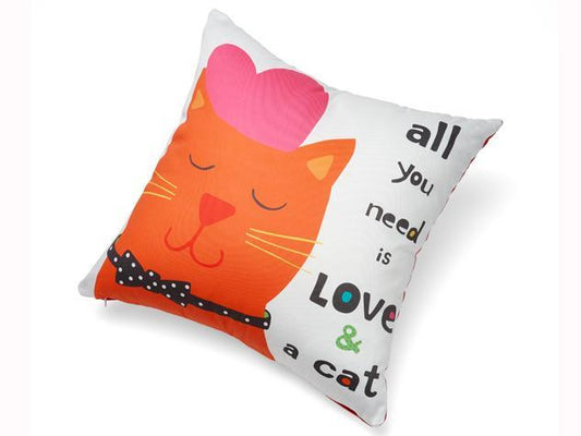 Pillow: All You Need Is Love and a Cat