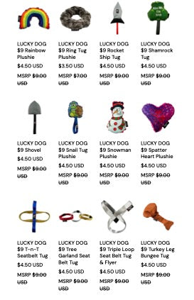 Lucky Dog $9
