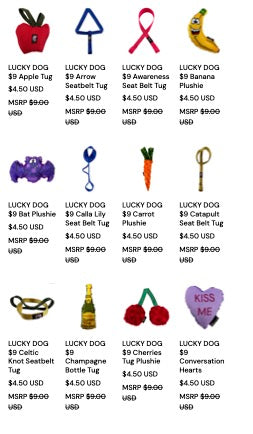 Lucky Dog $9