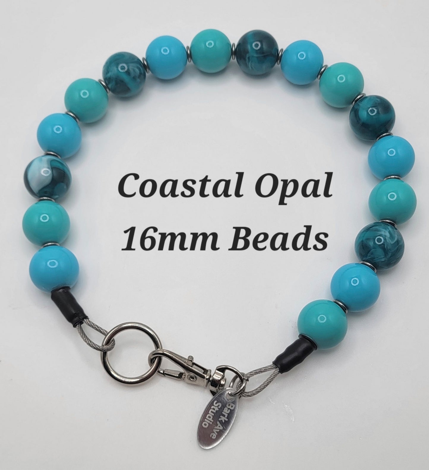 Coastal Opal- 16mm Beads
