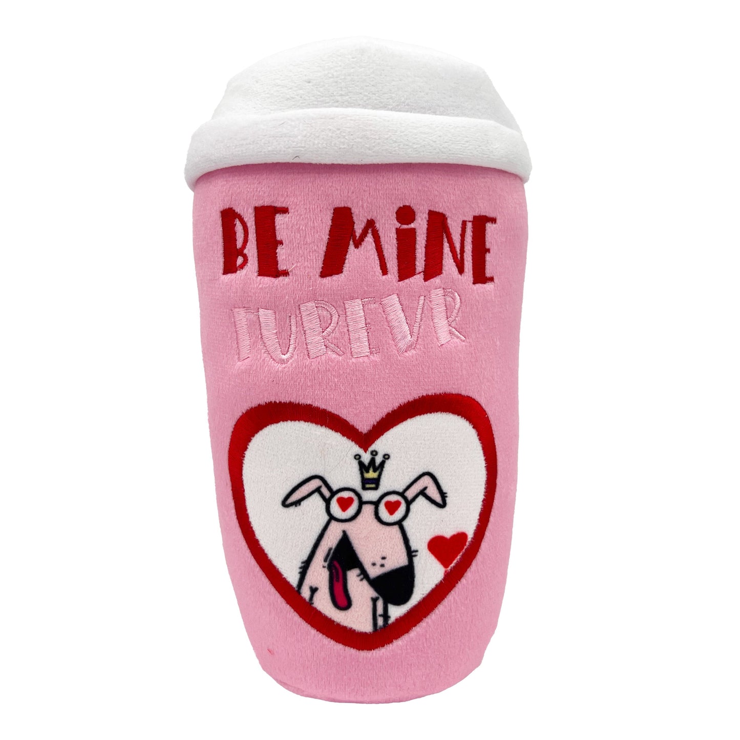 Be Mine Furever Latte Dog Toy (Double Sided)