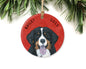 Bernese Mountain Dog Ornament