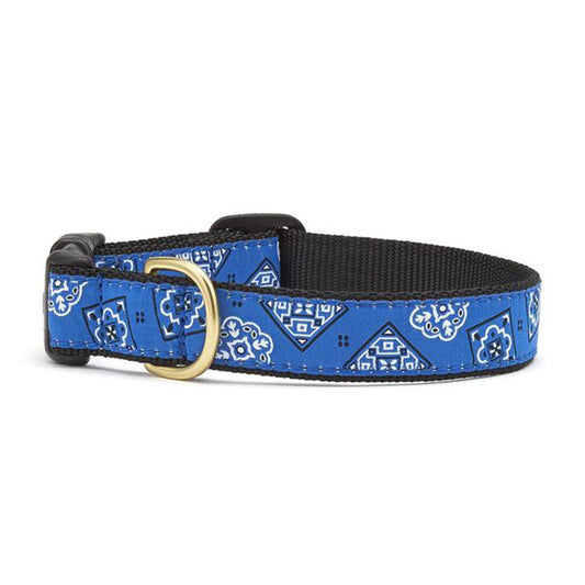 Blue Bandana Dog Collar