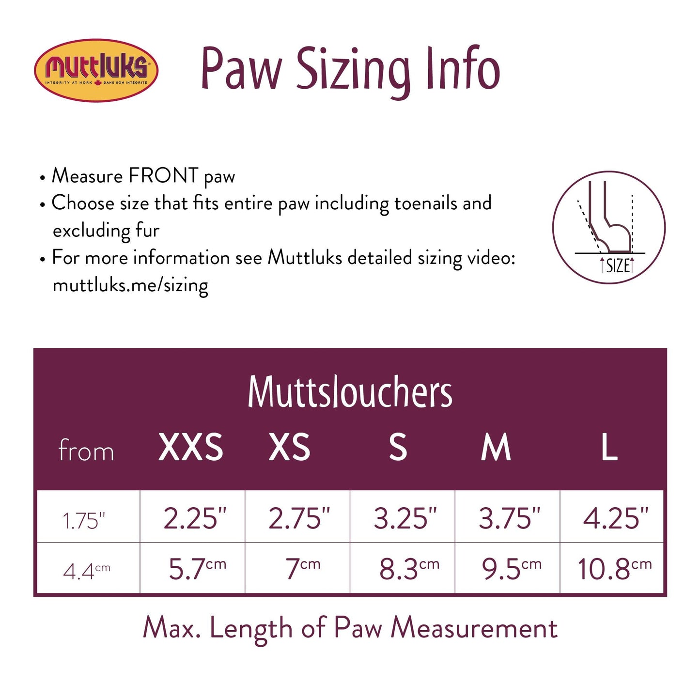 MuttSlouchers Reflective