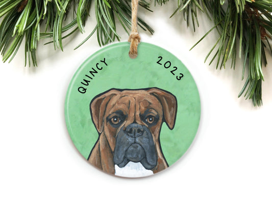 Boxer Ornament