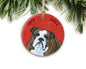 Bulldog Ornament