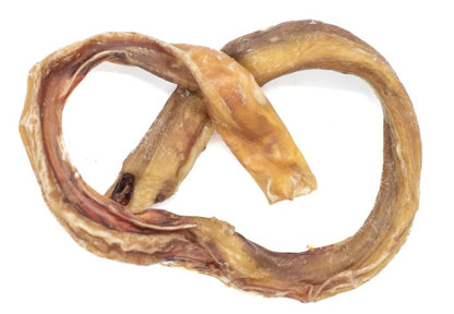 BULLY STICKS, RINGS, BRAIDED, CURLY AND PRETZELS- PACKS OF 10