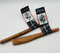 Two 6-inch regular bully sticks by The Craft Butcher, made from grass-fed cattle