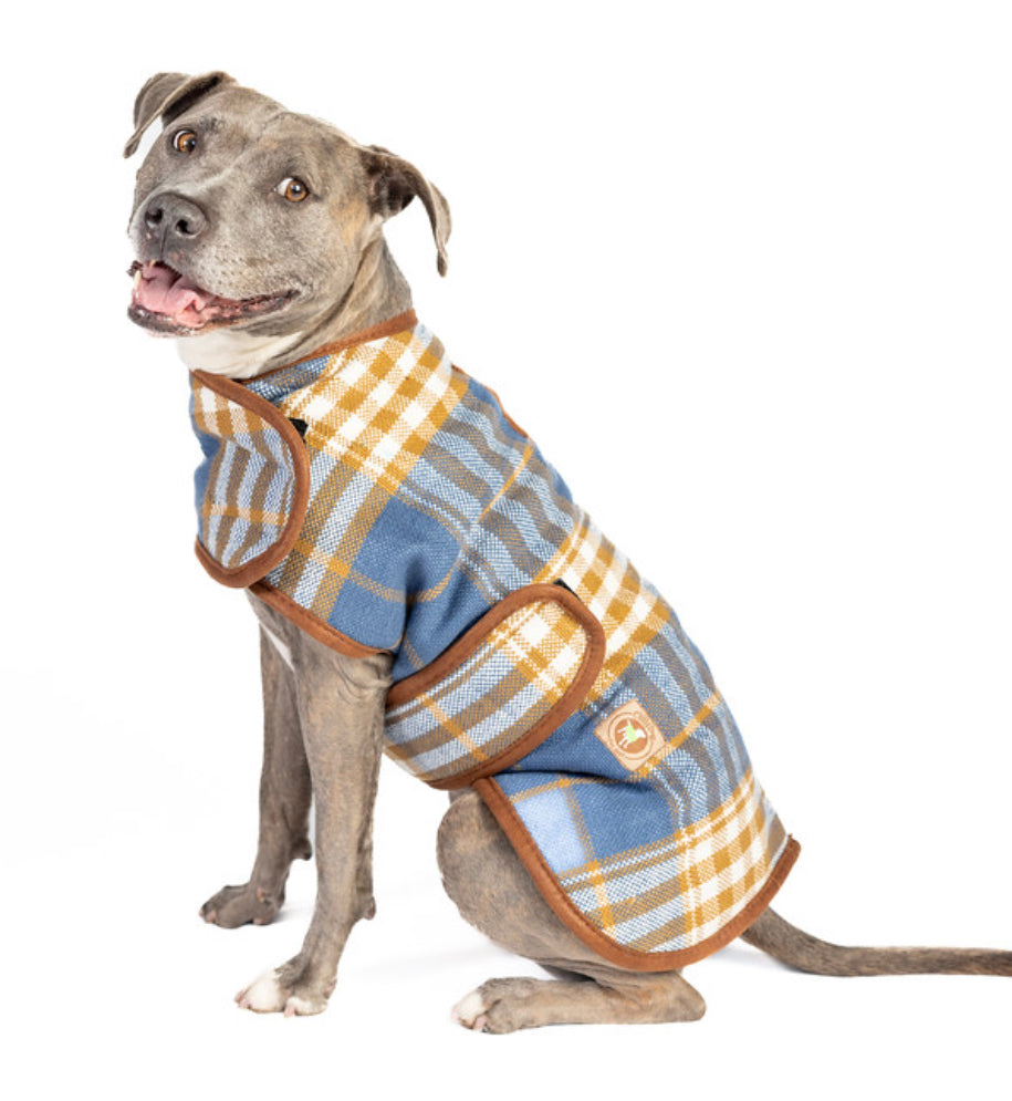 Dog Blanket Coats Western Plaid