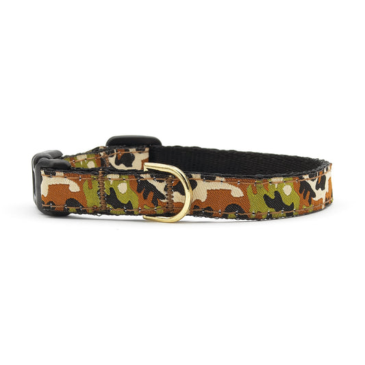 Camo Small Breed Dog Collar