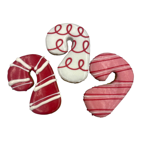 Holiday - Christmas Seasonal- Candy Canes- Tray of 12