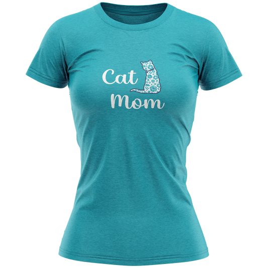 Ladies T-Shirt - Cat Mom