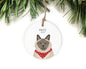 Siamese Cat Ornament