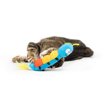 Caterpillar Kicker Cat Toy