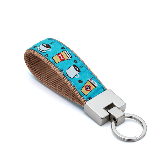Coffee Nut Key Ring