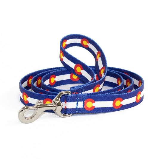 Colorado Flag Printed Dog Lead