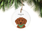 Dachshund Ornament