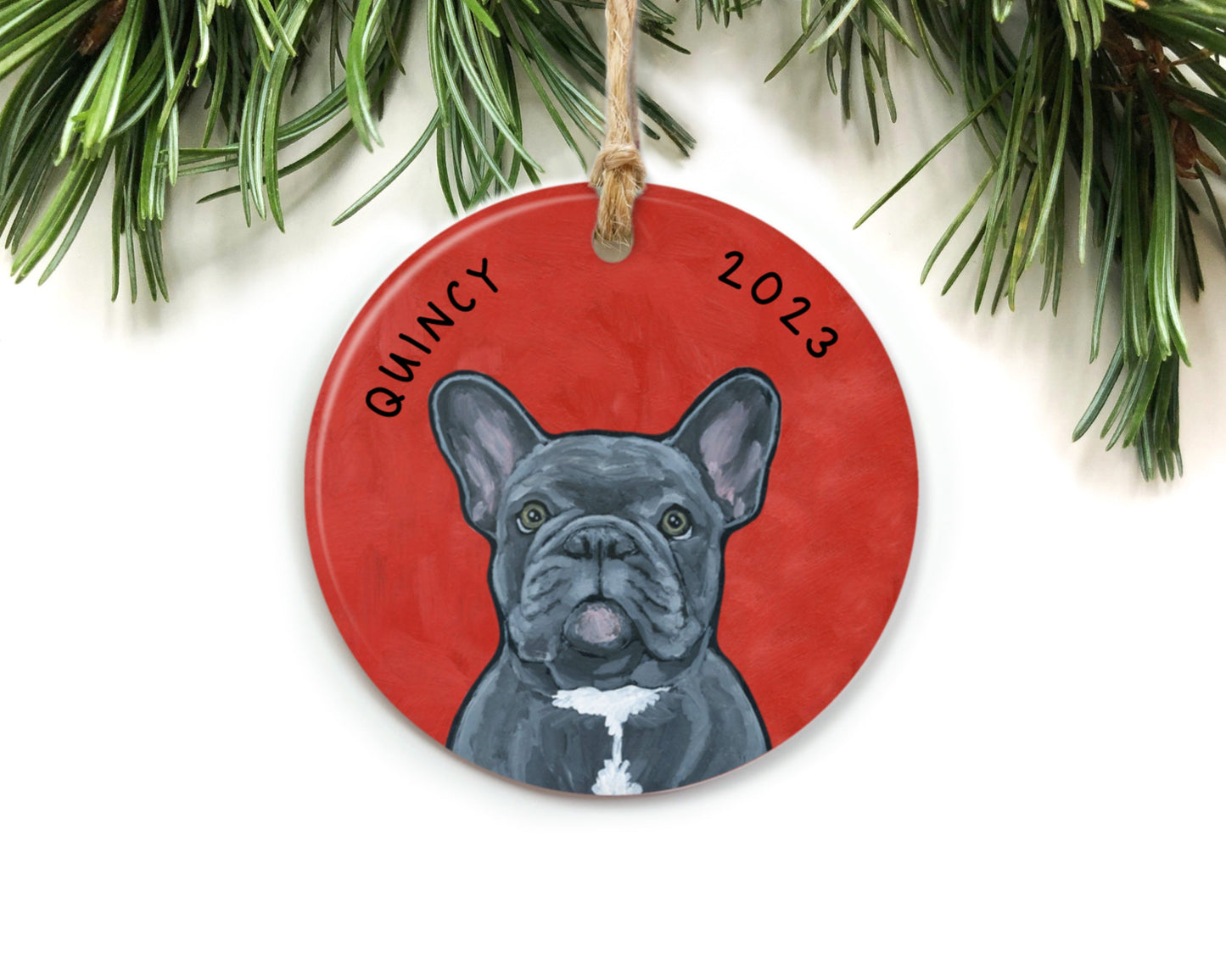 French Bulldog Ornament
