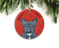 French Bulldog Ornament