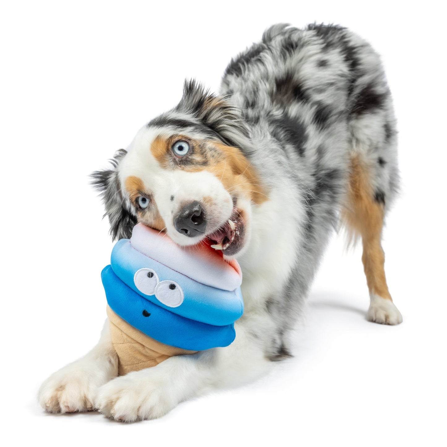 Fro-Yo Pawtriot Cone Dog Toy (Double Sided)