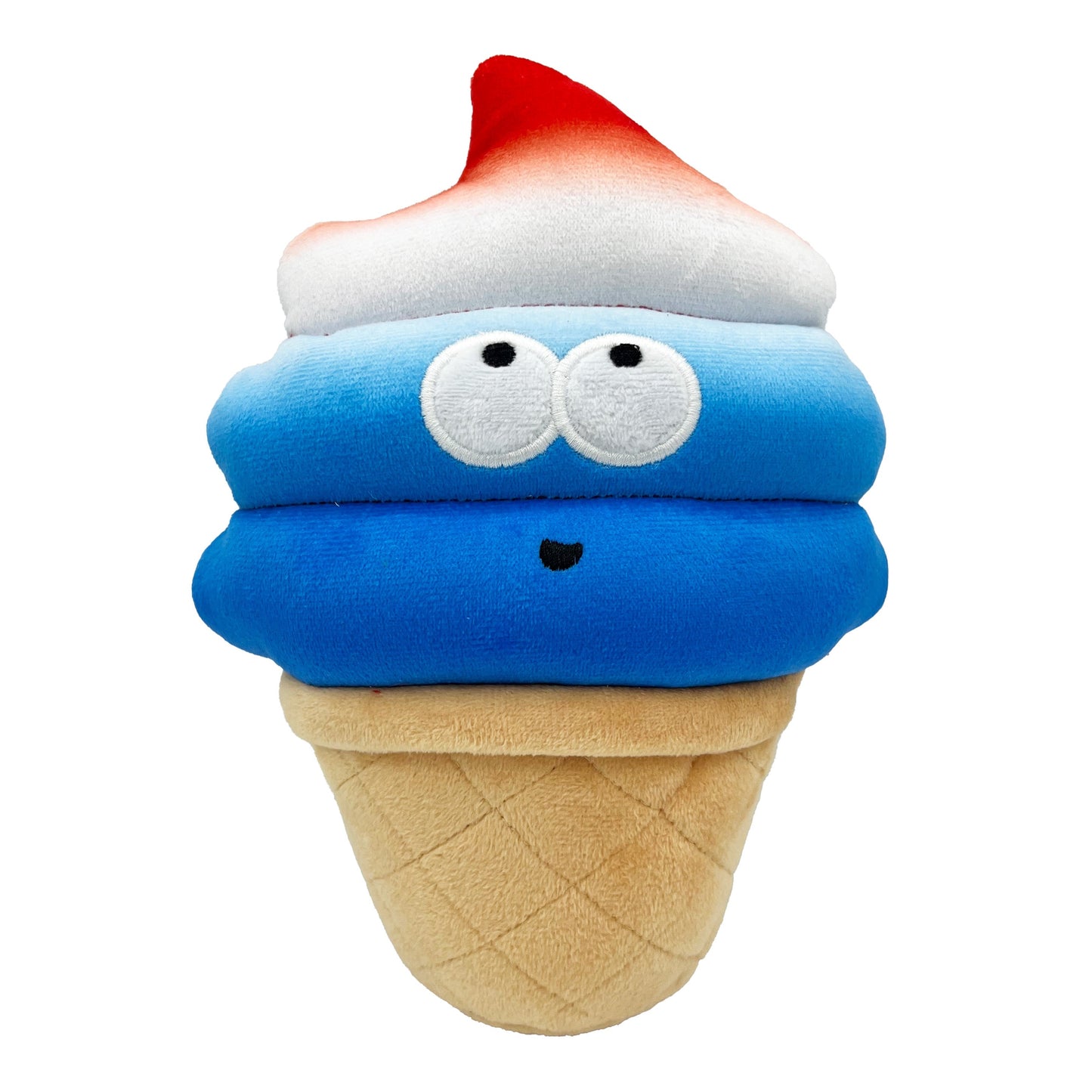 Fro-Yo Pawtriot Cone Dog Toy (Double Sided)