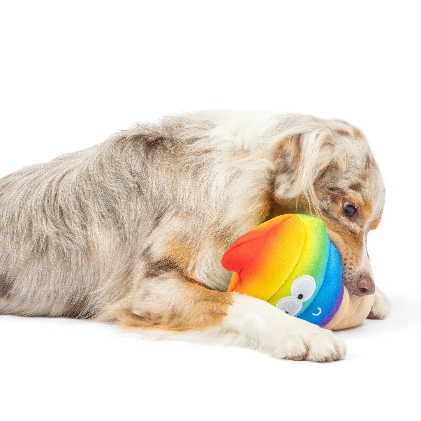 Fro-Yo Pride Cone Dog Toy (Double Sided)