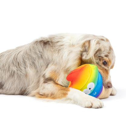 Fro-Yo Pride Cone Dog Toy (Double Sided)