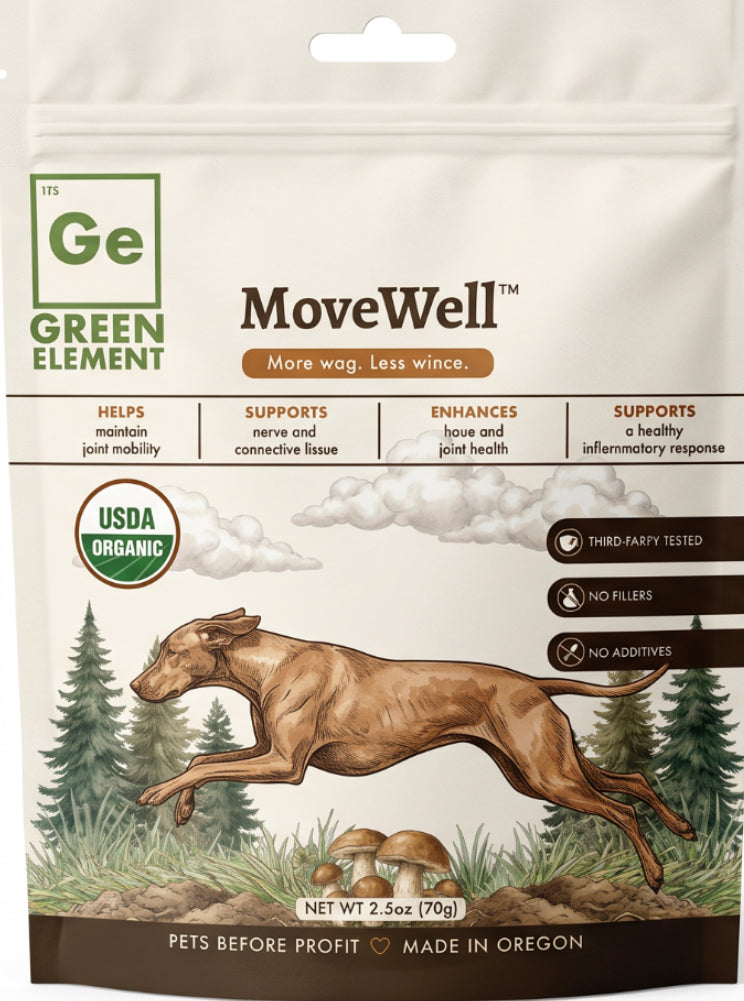 MoveWell Mushroom Blend, USDA Organic- 2.50oz Pouch