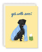 Get Well Soon Card (Pack of 6)