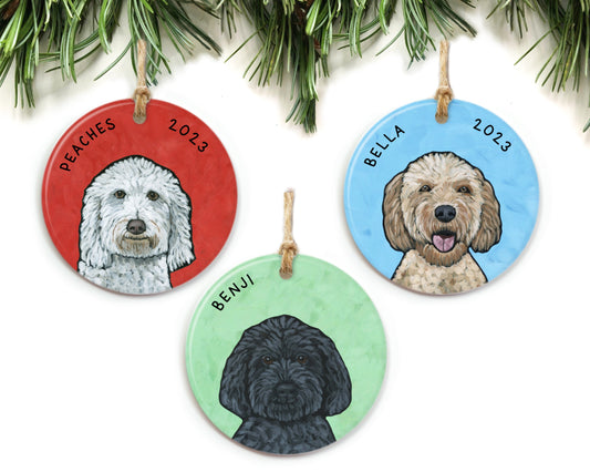 Golden Doodle Ornament