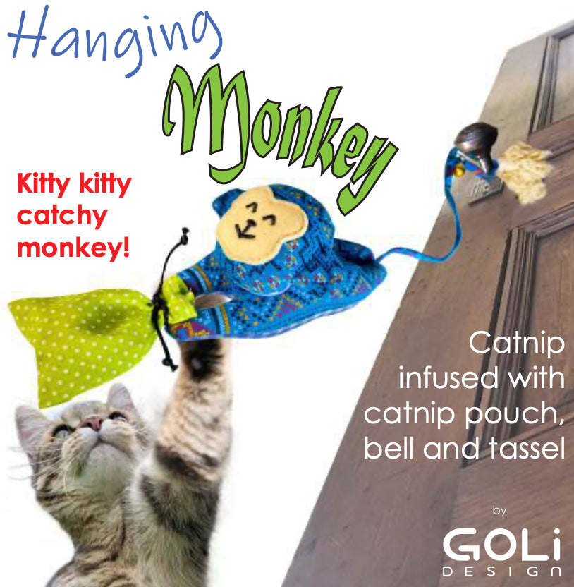 Cat Toys - Hanging Monkey