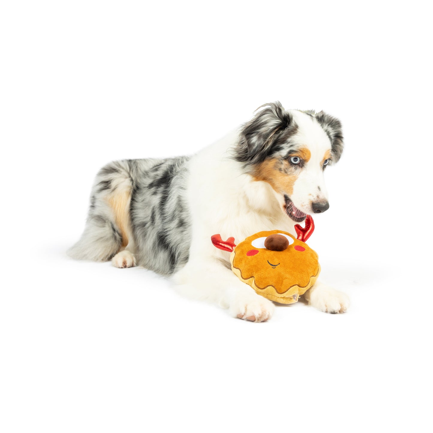 Gotta Dash Reindeer Cookie Dog Toy (Double Sided)