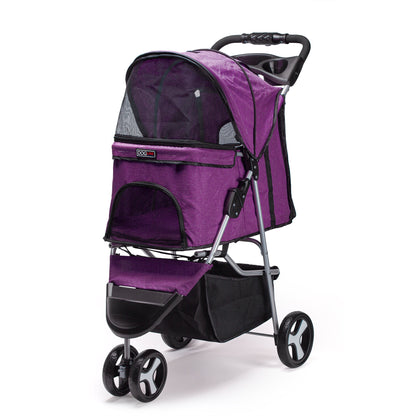 Casual Pet Stroller + Removable Cup Holder
