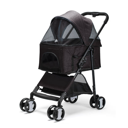 Executive Pet Stroller + Removable Cradle
